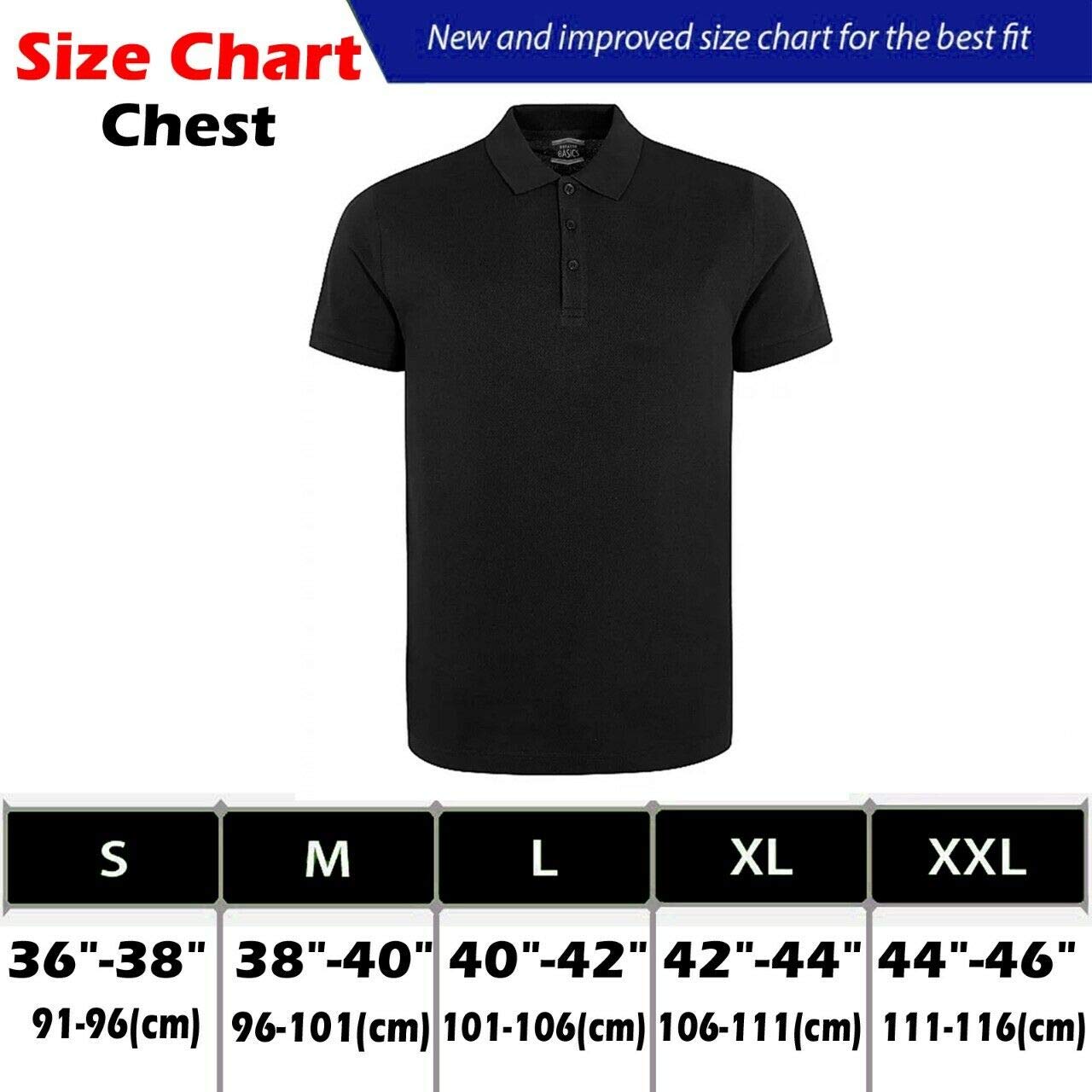 Mens Polo Shirt Short Sleeve Plain Pique Top Designer Fit T Shirt Tee